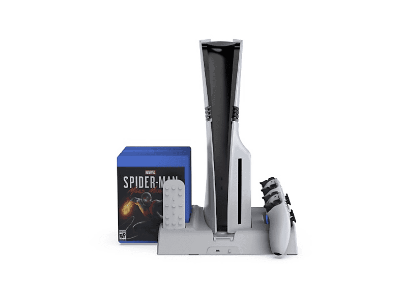 Podstawka chłodząca YAXO Arctic Breeze NE do PS5/PS5 Slim/PS5 Pro Alpine Biały – zdjęcie 2