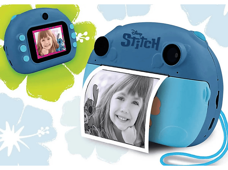 Natychmiastowy aparat fotograficzny LISCIANI GIOCHI Stitch z drukarką Niebieski – zdjęcie 3