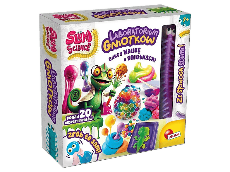 Zabawka kreatywna LISCIANI GIOCHI Slumi Science. Laboratorium Gniotków