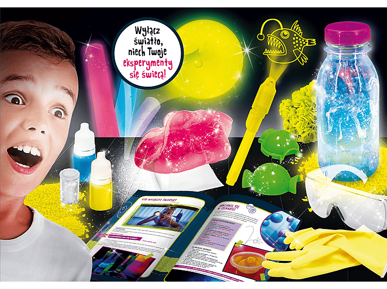 Zestaw naukowy LISCIANI GIOCHI I'm a Genius Science. Laboratorium ciemności – zdjęcie 3