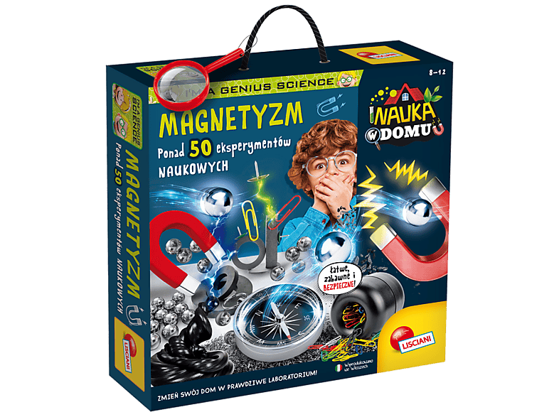 Zestaw naukowy LISCIANI GIOCHI I'm a Genius Science. Magnetyzm
