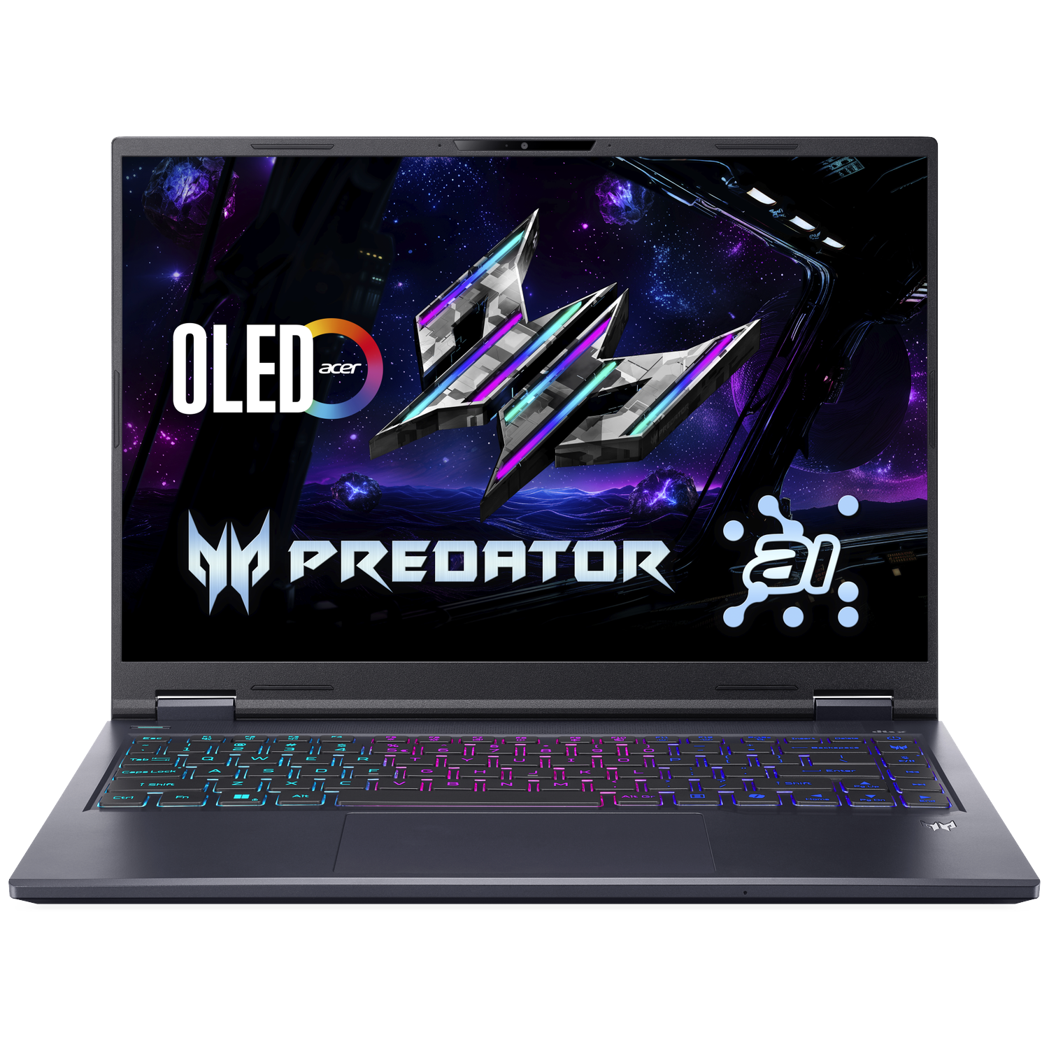 ACER Predator Helios Neo 14 AI PHN14-71-9482 - 14.5 inch - Core™ Ultra 9 285H - 32 GB - 1 TB - GeForce RTX™ 5070 afbeelding