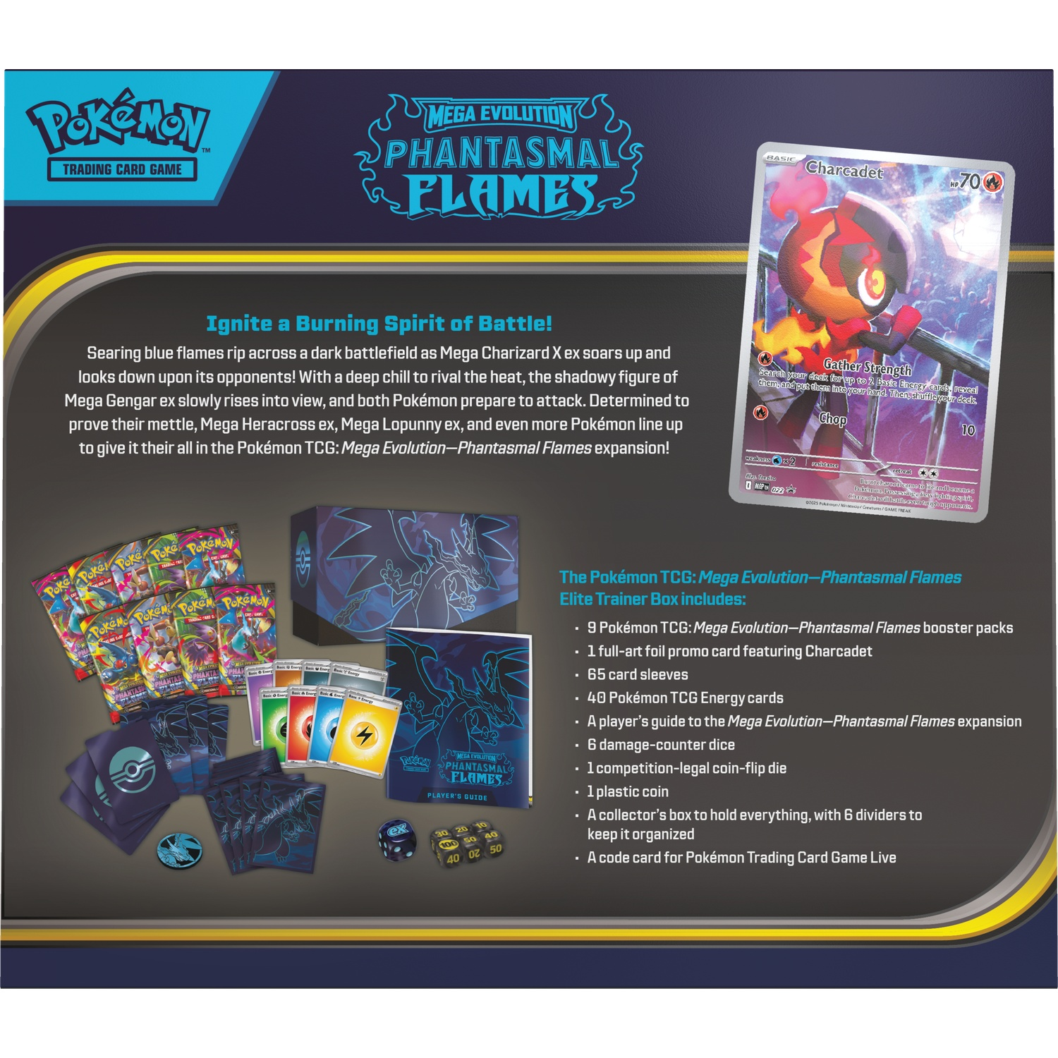 POKEMON (UE) ME02 Phantasmal Flames ETB Trading cards | MediaMarkt