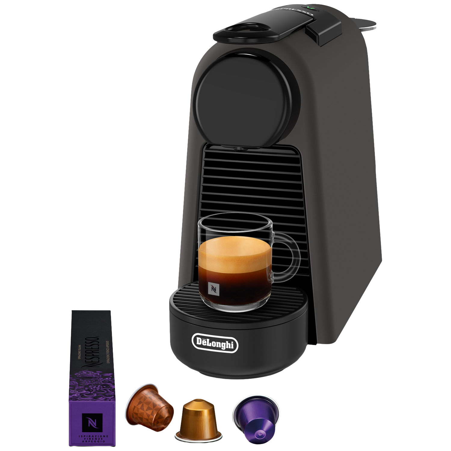 De Longhi En85.bkmt Nespresso Essenza Mini - Capsulemachine Met Pad- Of Capsulesysteem Zwart