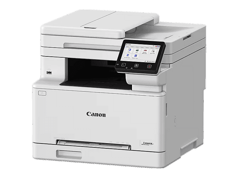 CANON MF664CDW, WLAN, Weiß, Farblaser-Multifunktionsdrucker, Einzelpatronen, WLAN, Duplexeinheit (für beidseitigen Druck), A4, A5, Weiß — Foto 2 von 5