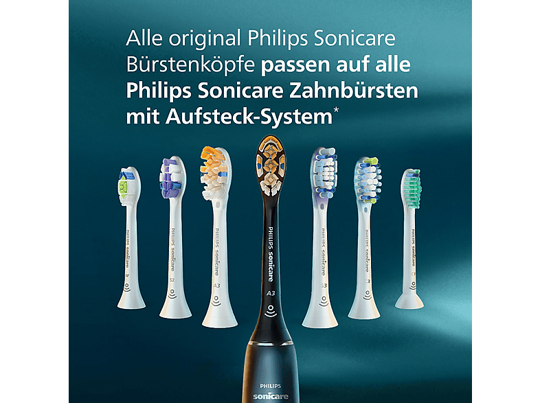 Thumbnail - PHILIPS Sonicare HX6052/87 Sensitive 2er-Pack Aufsteckbürste