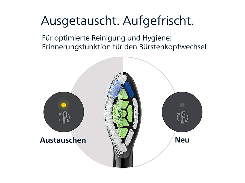 Thumbnail - PHILIPS Sonicare HX6062/88 Optimal White 2er-Pack Aufsteckbürste