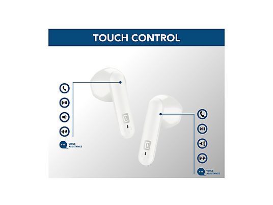 Music Sound Cuffie Wireless MAXI2 Bianco Music Sound Cuffie Wireless MAXI2 Bianco