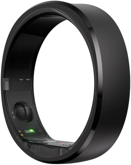 RINGCONN Gen 2 okosgyűrű, 7-es méret, fekete (123030705)