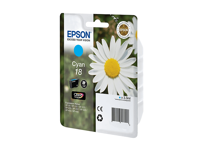 Cartuccia EPSON Margherita 18 Ciano