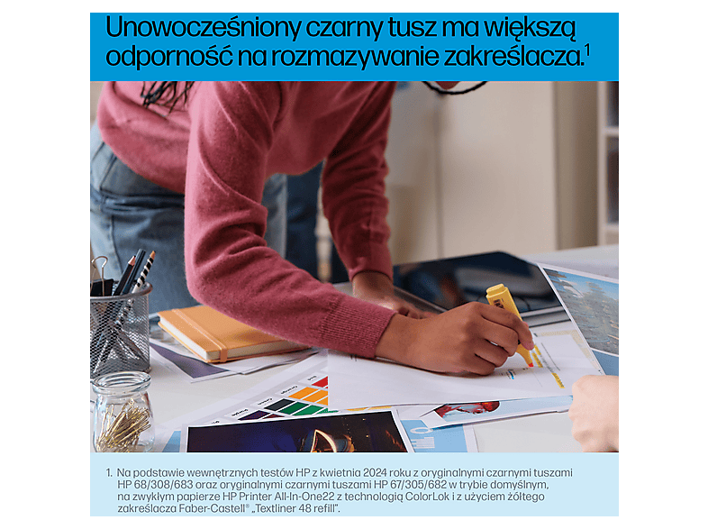 Czarny tusz HP 308 – zdjęcie 2