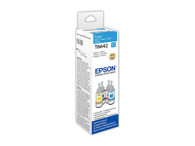 Flacone di inchiostro EPSON Ecotank T6642 Ciano