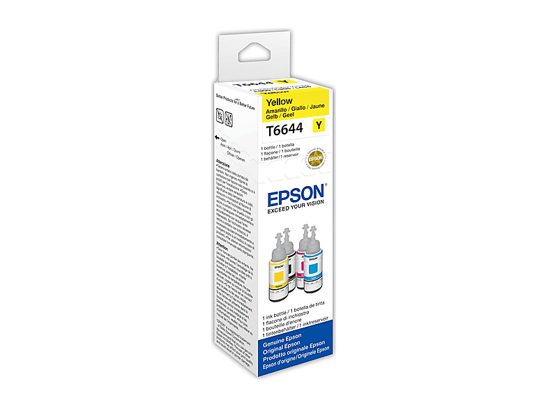 Flacone di inchiostro EPSON Ecotank T6644 Giallo