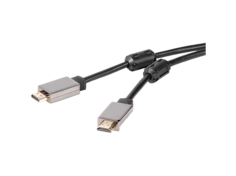 Vivanco Premium Gold 4K/60Hz HDMI-kabel 1m Zwart