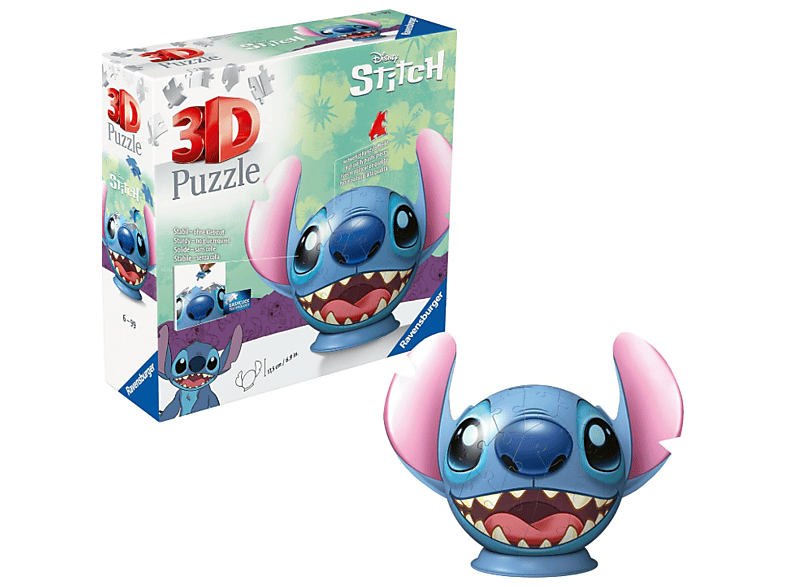 Ravensburger 11574 Disney Stitch 3D Puzzle-Ball mit Ohren — Foto 2 von 5