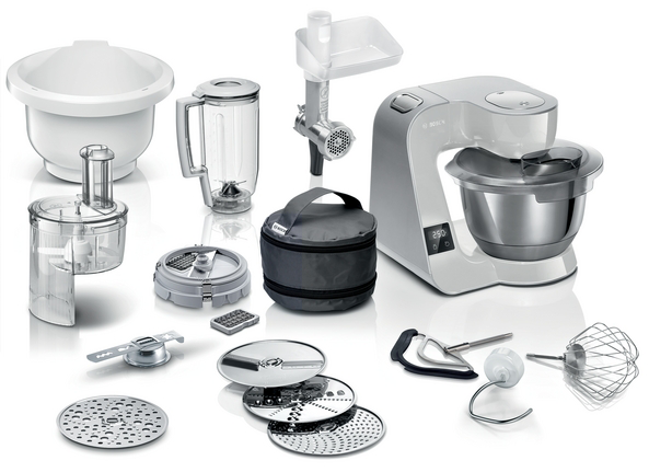 BOSCH MUM5XL72 Konyhai robotgép 1000 W, szeletelő, mérleg, turmix, húsdaráló, tartozéktároló