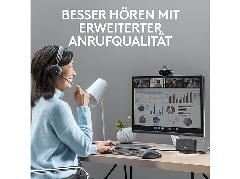 Thumbnail - LOGITECH - B2B Zone Wireless 2 Headset Black