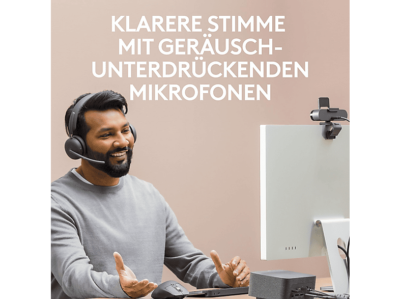 Thumbnail - LOGITECH - B2B Zone Wireless 2 Headset Black