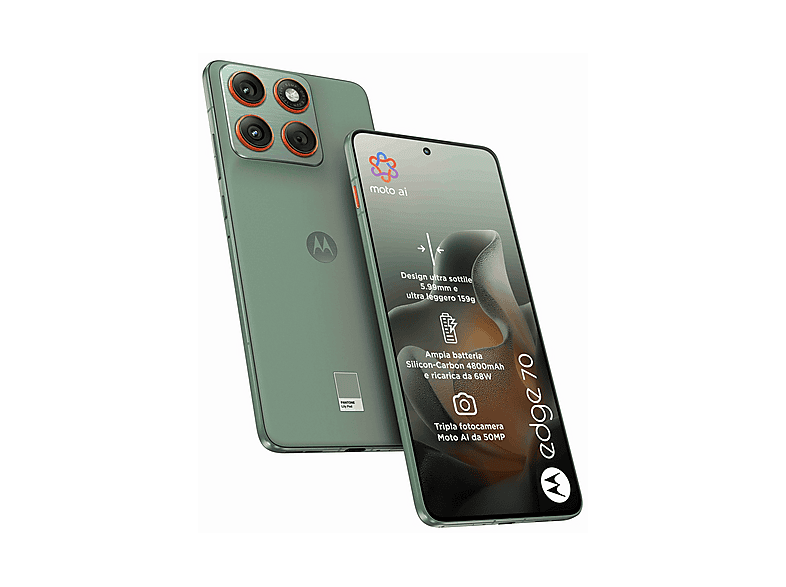 Motorola Edge 70, 512 Gb, Lily Pad