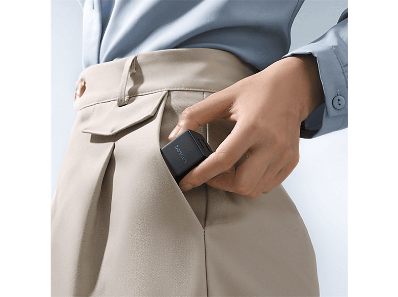 Baseus Cargador De Pared Usb-a Y Usb-c Palm 30w