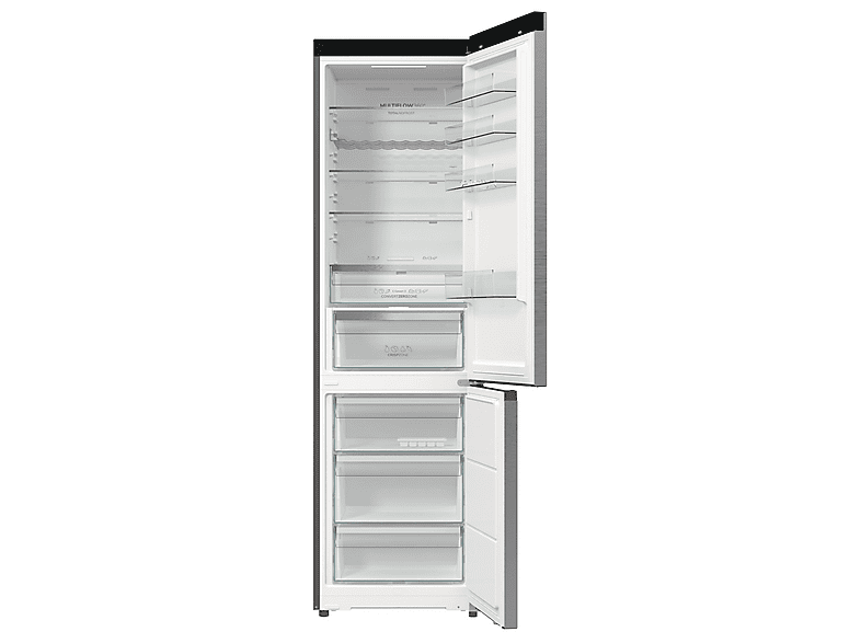 Gorenje G600 NRB620E61X4WFE Pełny No Frost 203cm Zdalne sterowanie Szuflada z kontrolą wilgotności Szary – zdjęcie 2