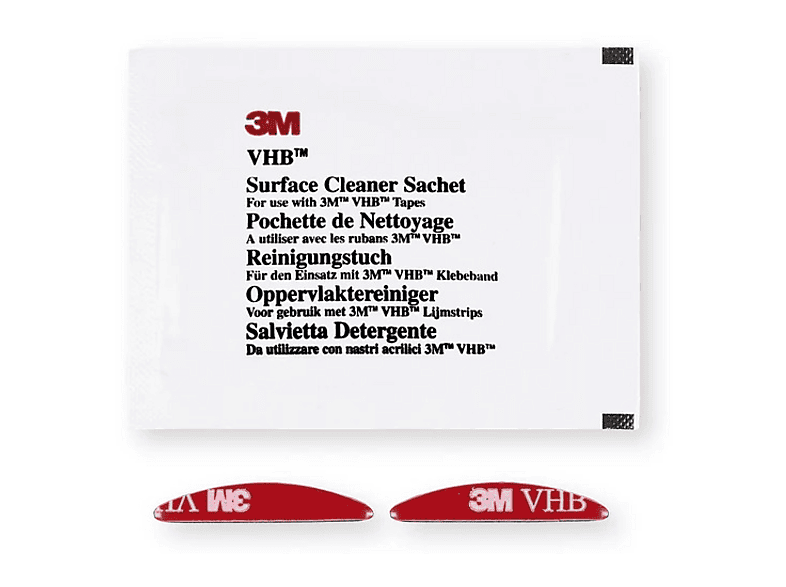 NEEDIT Park Mini Ersatzklebepads Zubehör für elektronische Parkscheiben Blau