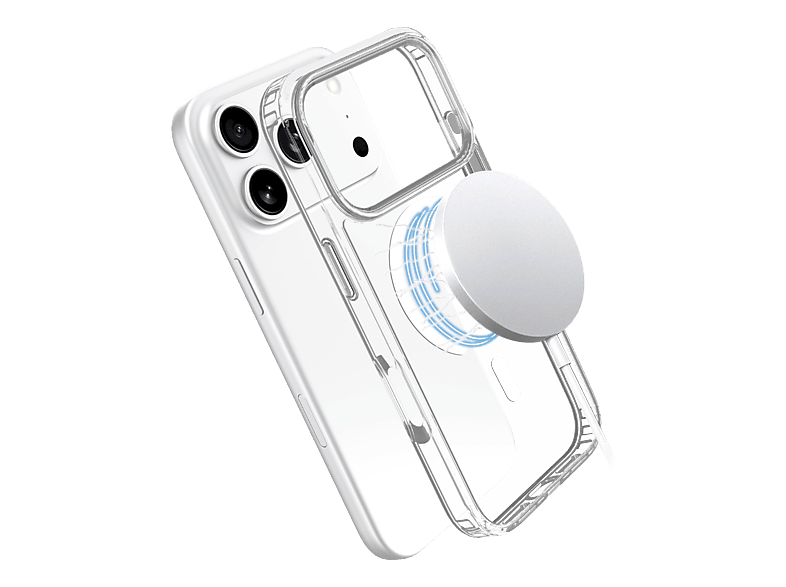 ISY ISC-1131 MagISY Clear Case, Backcover, Apple, iPhone 17 Pro, Transparent