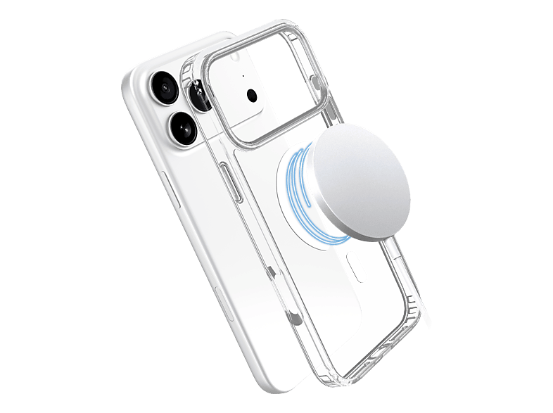 ISY ISC-1132 MagISY Clear Case, Backcover, Apple, iPhone 17 Pro Max, Transparent