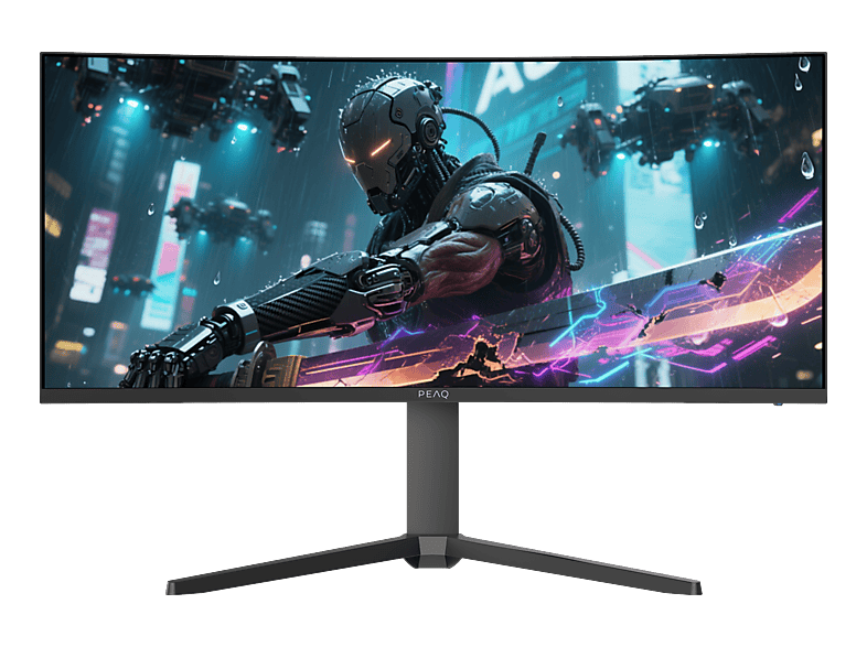 PEAQ PMO G343-CWQE 34 UWQHD Gaming Monitor (1 ms Reaktionszeit, 180 Hz)