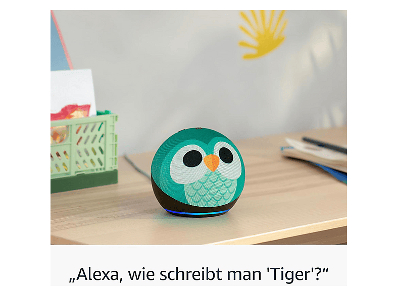 Thumbnail - AMAZON Echo Dot (5.Generation) Kids, Smart Speaker, Sternenstaub Design