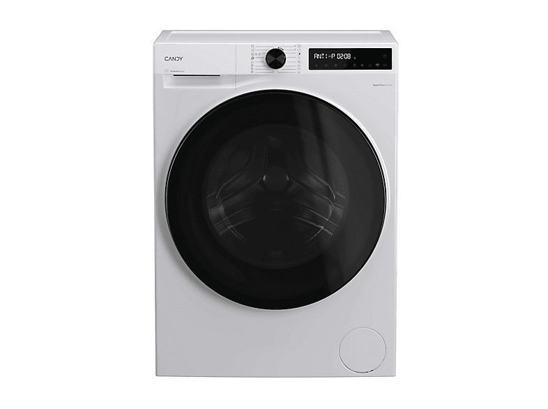 Candy BWR 4128Bl8-S Lavasciuga, Caricamento frontale, capacità lavaggio 12 kg, asciugatura 8 16 programmi, Profondità 62 cm, Bianco, Nero, Classe A