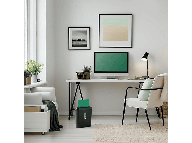 Niszczarka HAMA Classic S61 Shredder P-2, Paski, Automatyczny Start/Stop, Funkcja cofania – zdjęcie 2