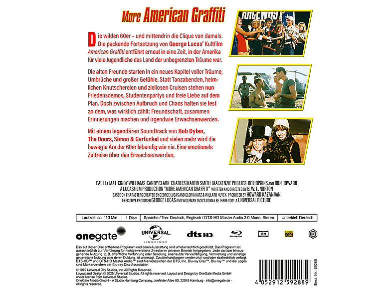 Thumbnail - More American Graffiti Blu-ray