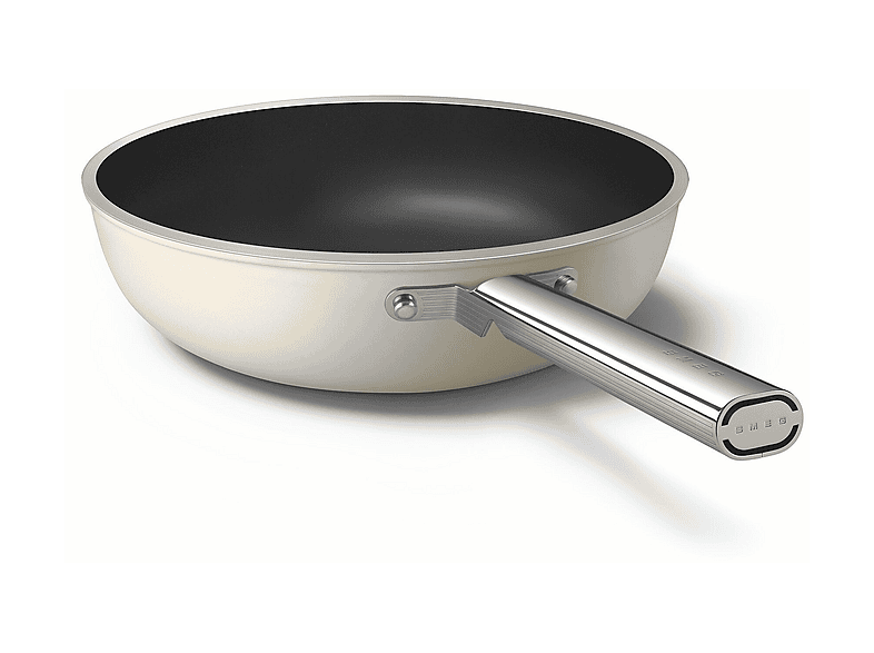 Smeg WOF3002CRM 50' Style Wok (Aluminium, passend für alle Herdarten, 30 cm, PFAS-frei) — Foto 3 von 3