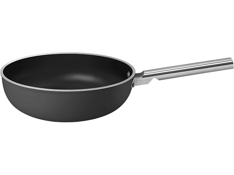 Smeg WOF3002BLM 50' Style Wok (Aluminium, passend für alle Herdarten, 30 cm, PFAS-frei)