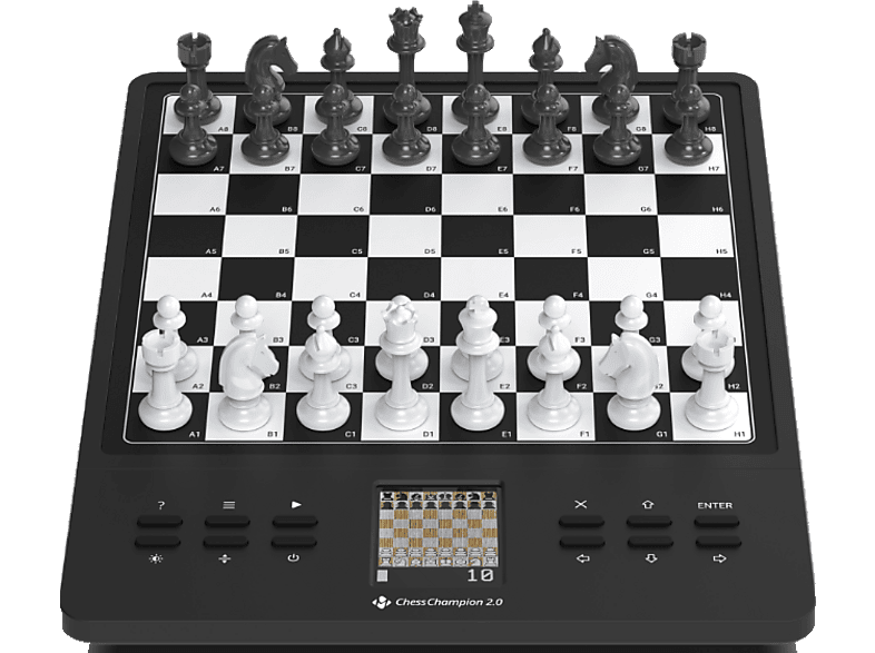 MILLENNIUM 2000 M818 ChessChampion 2.0 (M808) Schachcomputer, Schwarz/Weiss