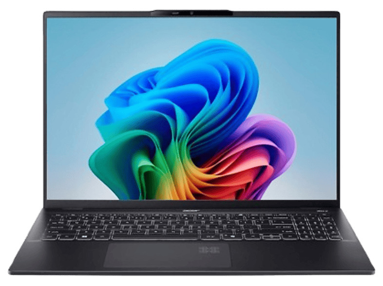 Portátil - Acer Swift 16 AI SF16-51-99KQ, Copilot+ PC, 16" WQXGA+, Intel® Core™ Ultra 9 288V, 48 TOPS, 32GB RAM, 1TB SSD, Arc™Graphics, Windows 11