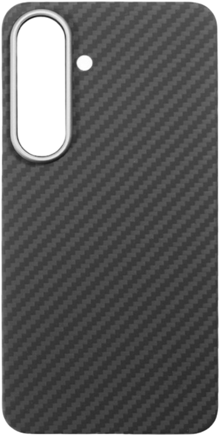 CASE AND PRO Aramid mágneses karbon tok, Samsung Galaxy S25, fekete(CARBM-S25-BK)
