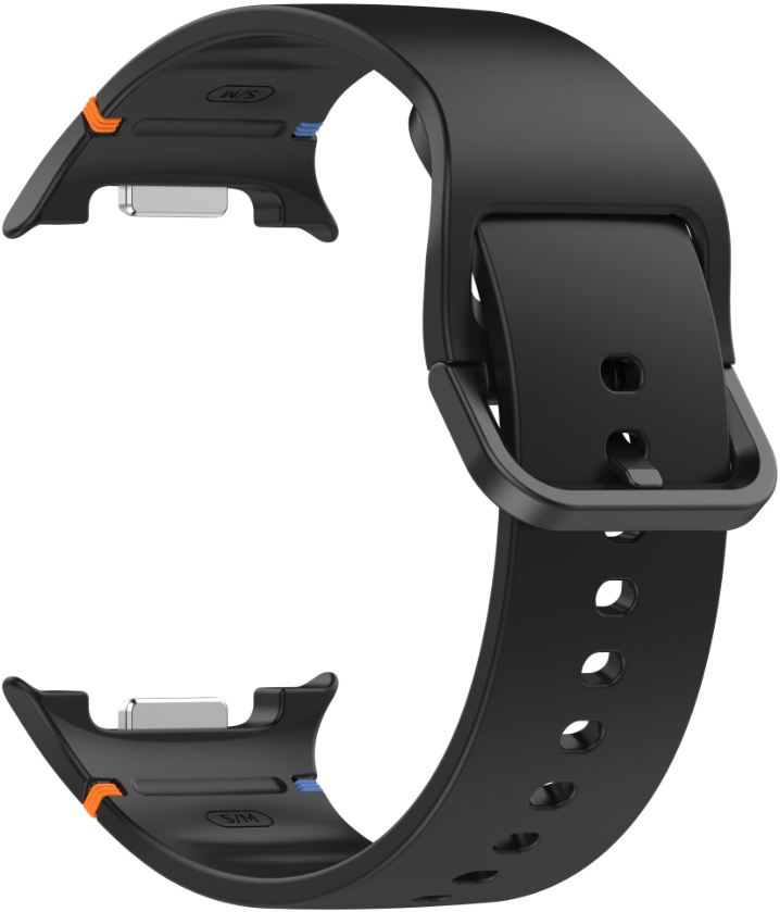 CELLECT Samsung Galaxy Watch8 Classic szilikon óraszíj, 22mm, fekete(STRAP-WATCH8-BK)