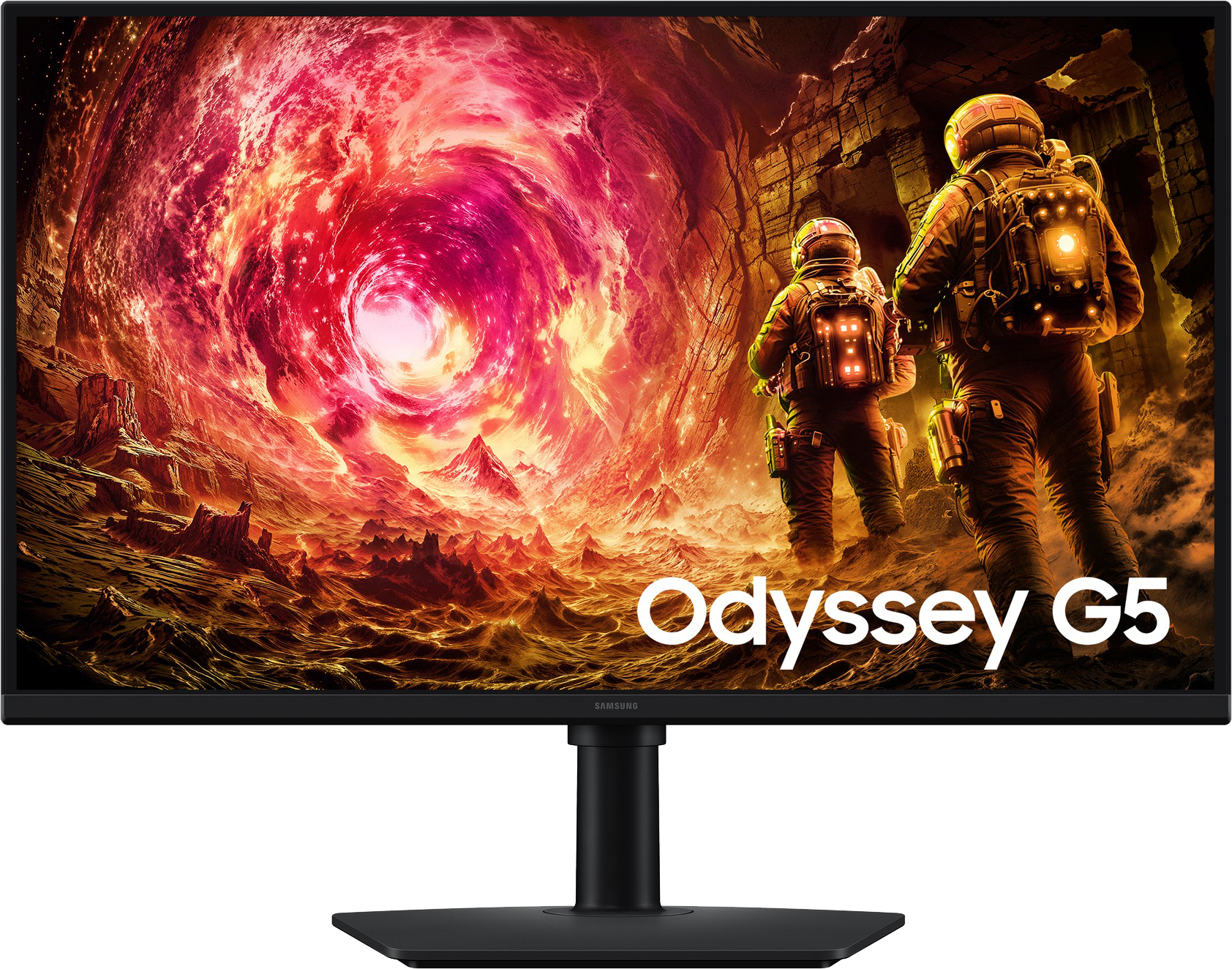 SAMSUNG Odyssey G5 S27FG502EUXEN 27'' Sík QHD 180 Hz 16:9 IPS Gamer Monitor