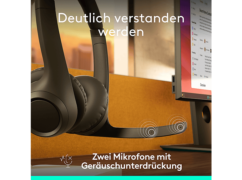 Thumbnail - LOGITECH - B2B Zone 305 Headset Midnight Black