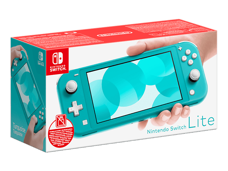 NINTENDO Switch Lite Spielekonsole (ohne Netzteil), Türkis