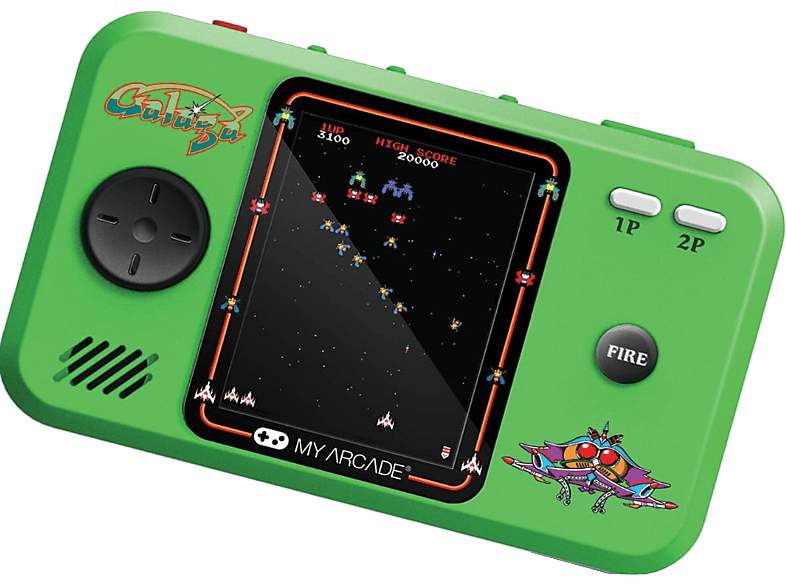 My Arcade GALAGA Pocket Player Pro; Pocket Player® Pro----Tragbares Gaming-System