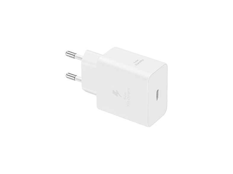 REACONDICIONADO Seminuevo Excelente Cargador móvil - Samsung EP-T4511NWEGEU, Carga rápida, Compatibilidad Universal, 45W, USB-C, Blanco