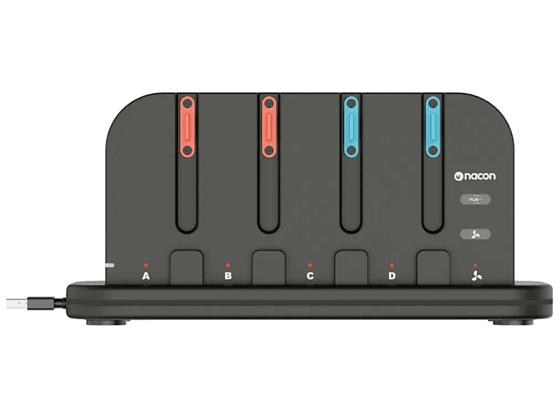 Nacon Multicharge Dock Station für Nintendo Switch 2; Ladestation