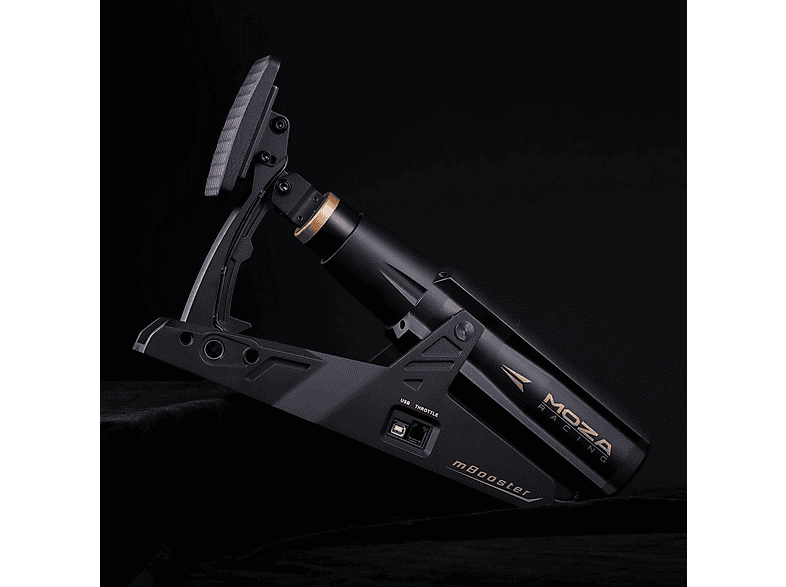 MOZA RACING mBooster Active Pedal Set, Gaming-Zubehör, Schwarz Gaming-Zubehör — Foto 2 von 5