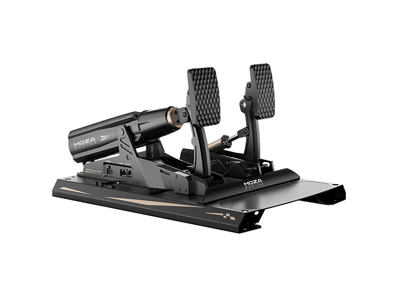 MOZA RACING mBooster Active Pedal Set, Gaming-Zubehör, Schwarz Gaming-Zubehör
