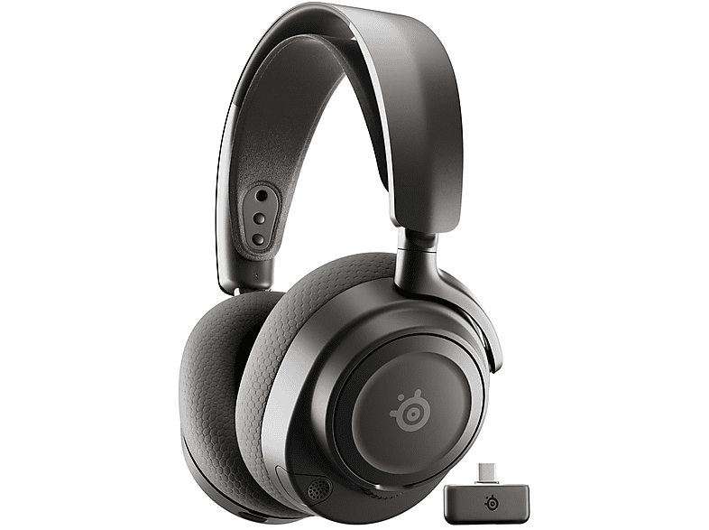 STEELSERIES Artics Nova 7P Gen 2 für Playstation, Schwarz, Over-ear Gaming Headset Bluetooth Schwarz