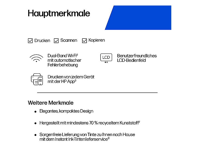 Thumbnail - HP DeskJet 2920 (Instant Ink) Multifunktionsdrucker