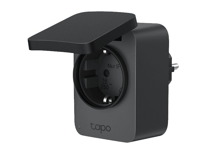 Tapo P410m Slimme Stekker Met Energiemonitor Zwart afbeelding